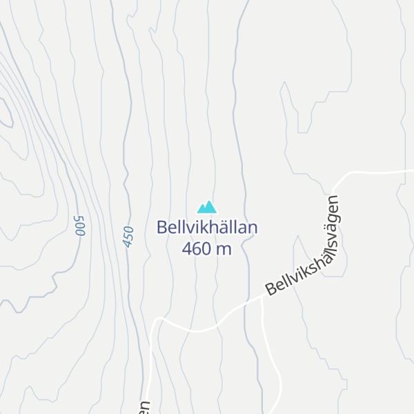 Map of Bellvikhällan