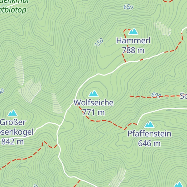 Map of Wolfseiche