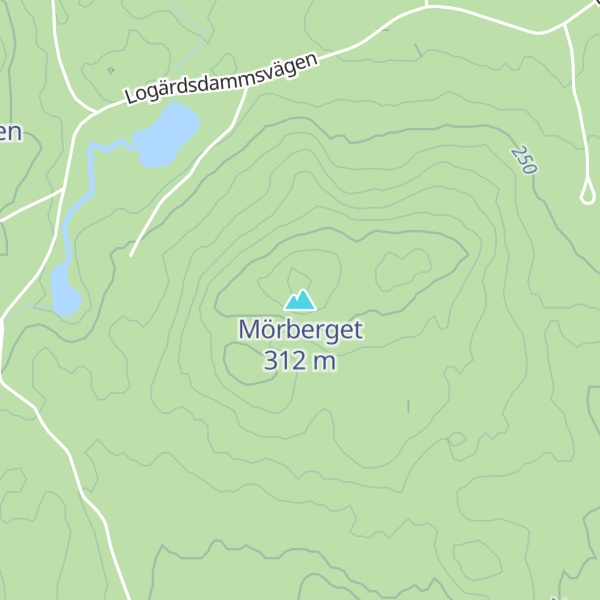 Map of Mörberget