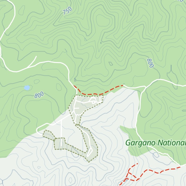 Map of Monte Iacotenente