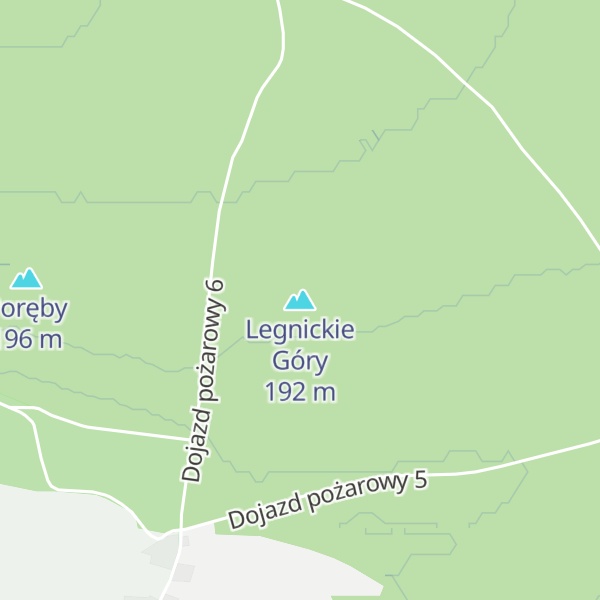 Map of Legnickie Góry