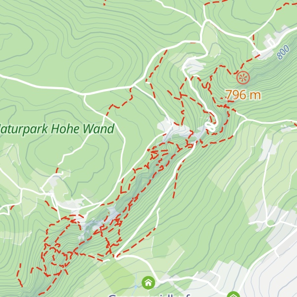 Map of Jety-Hütte