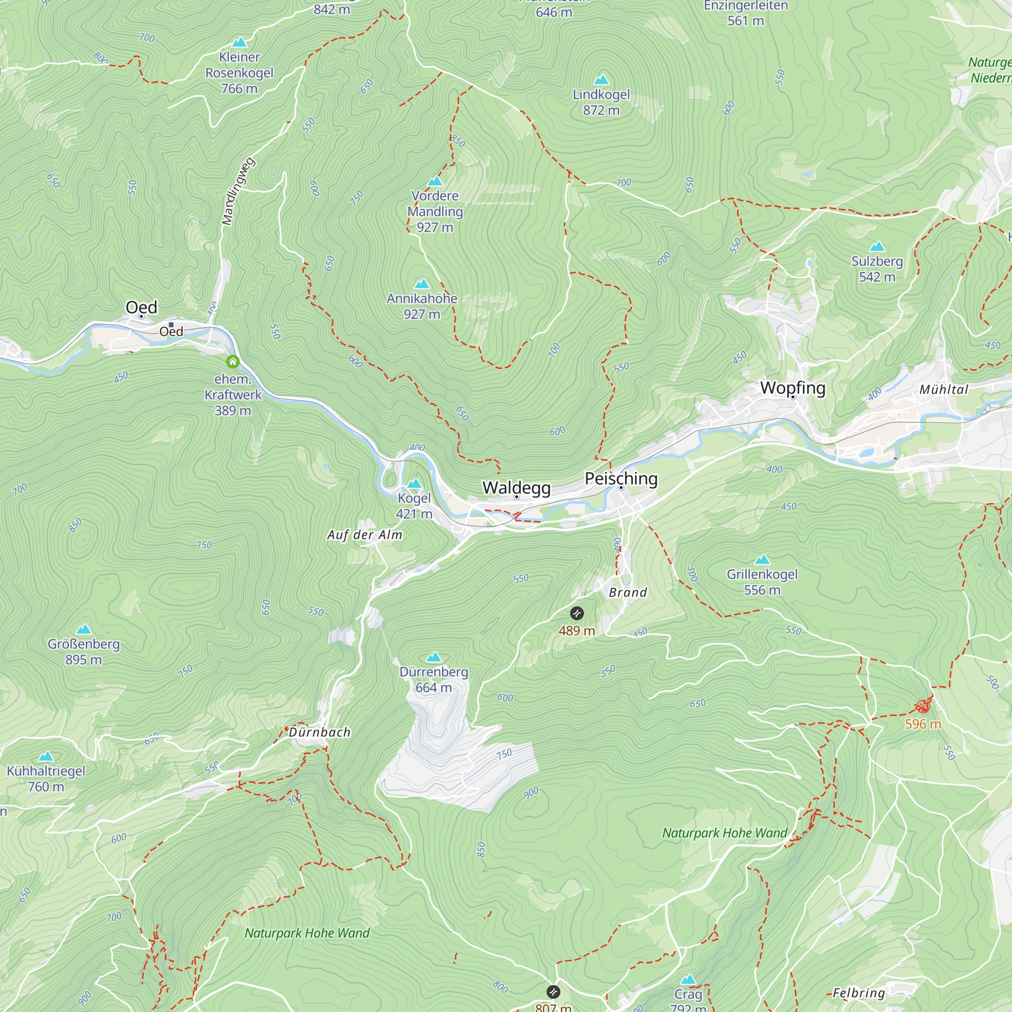 Würstelhütte map