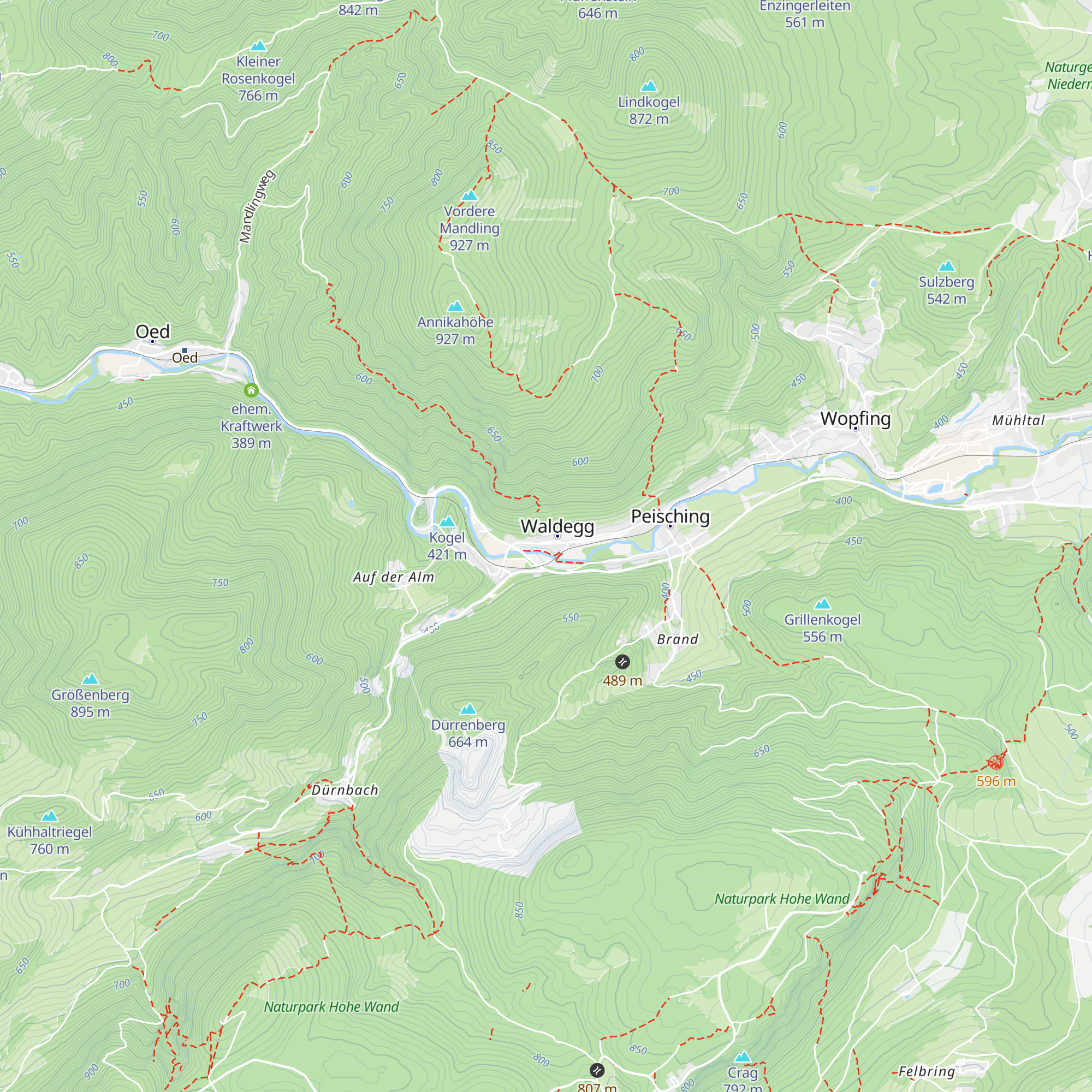 Würstelhütte map