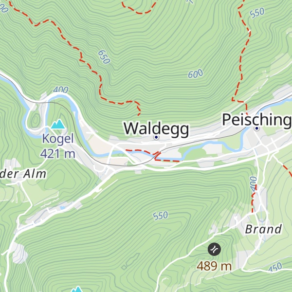 Map of Würstelhütte