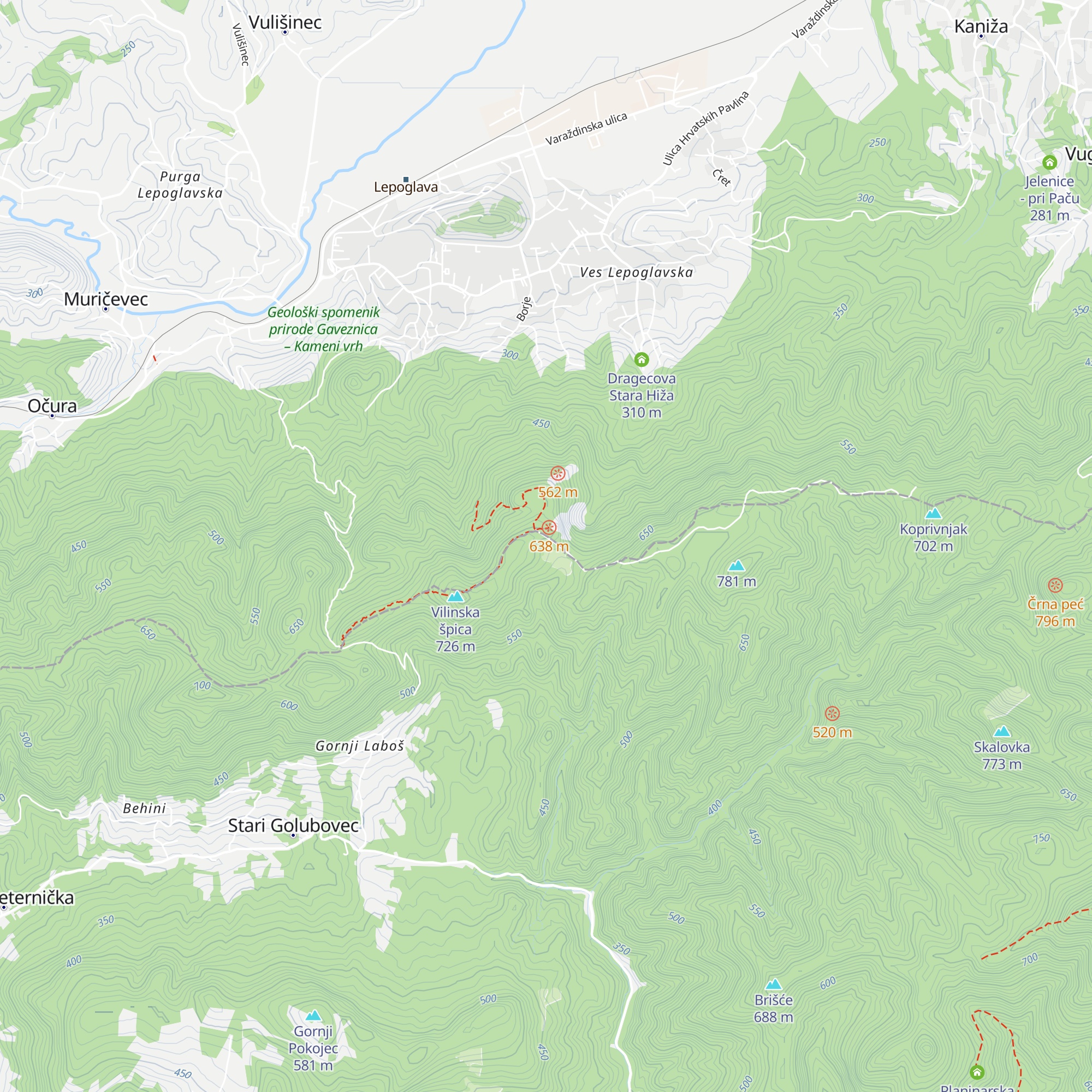 Orhideja map