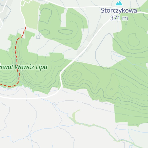 Map of Lipska Góra