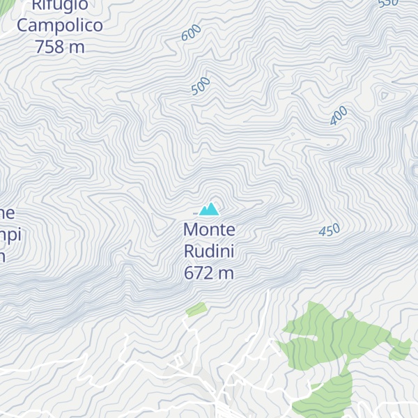 Map of Monte Rudini