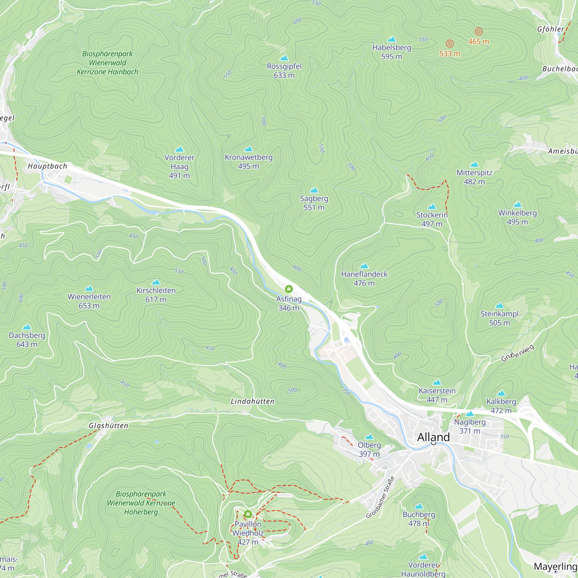 Asfinag map