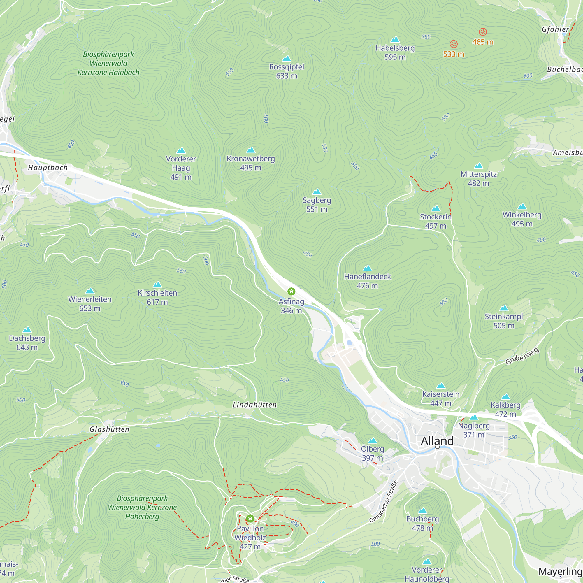 Asfinag map