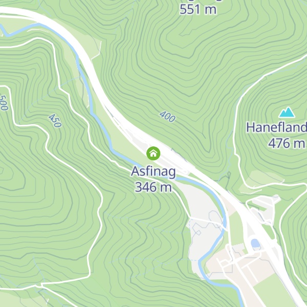 Map of Asfinag