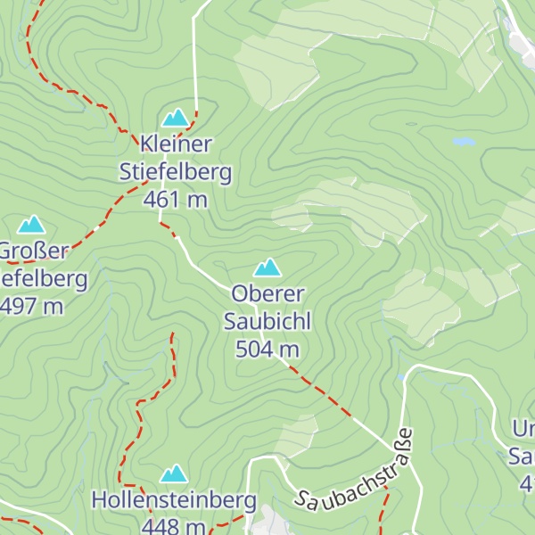 Map of Oberer Saubichl