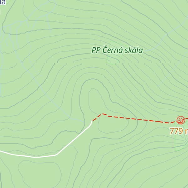 Map of (Suchý kopec [Sněžné])