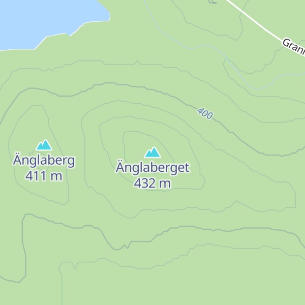 Map of Änglaberget