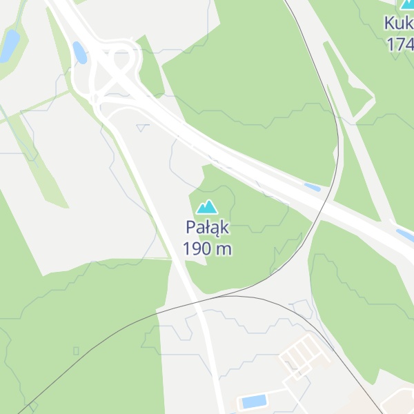 Map of Pałąk