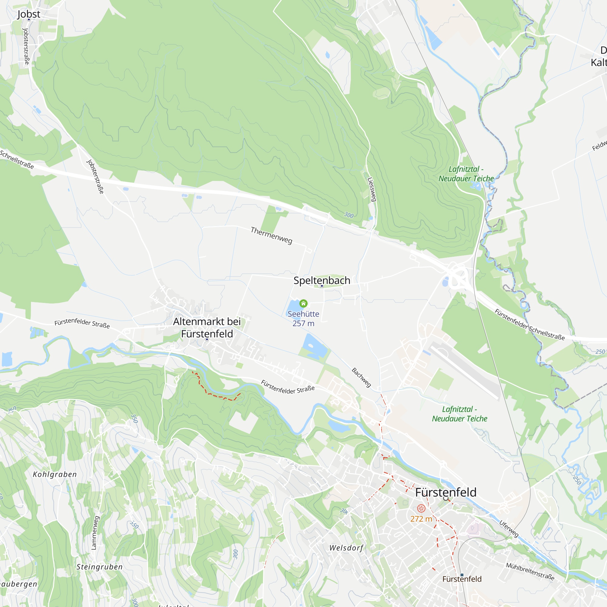 Seehütte map