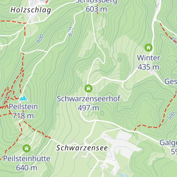 Map of Schwarzenseerhof