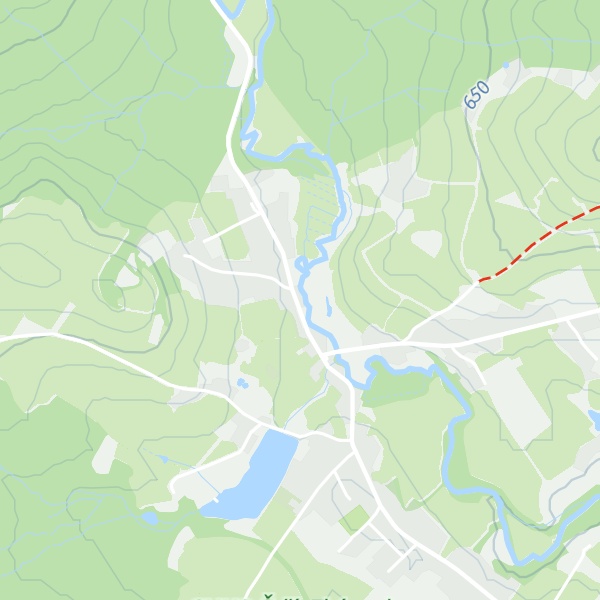 Map of Chata u řeky Svratky