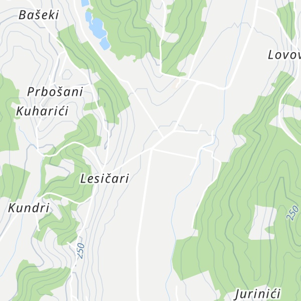Map of Trgocentar