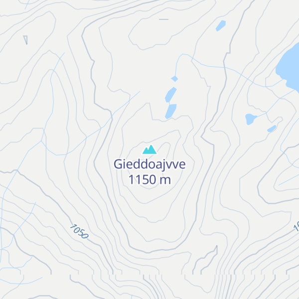 Map of Gieddoajvve