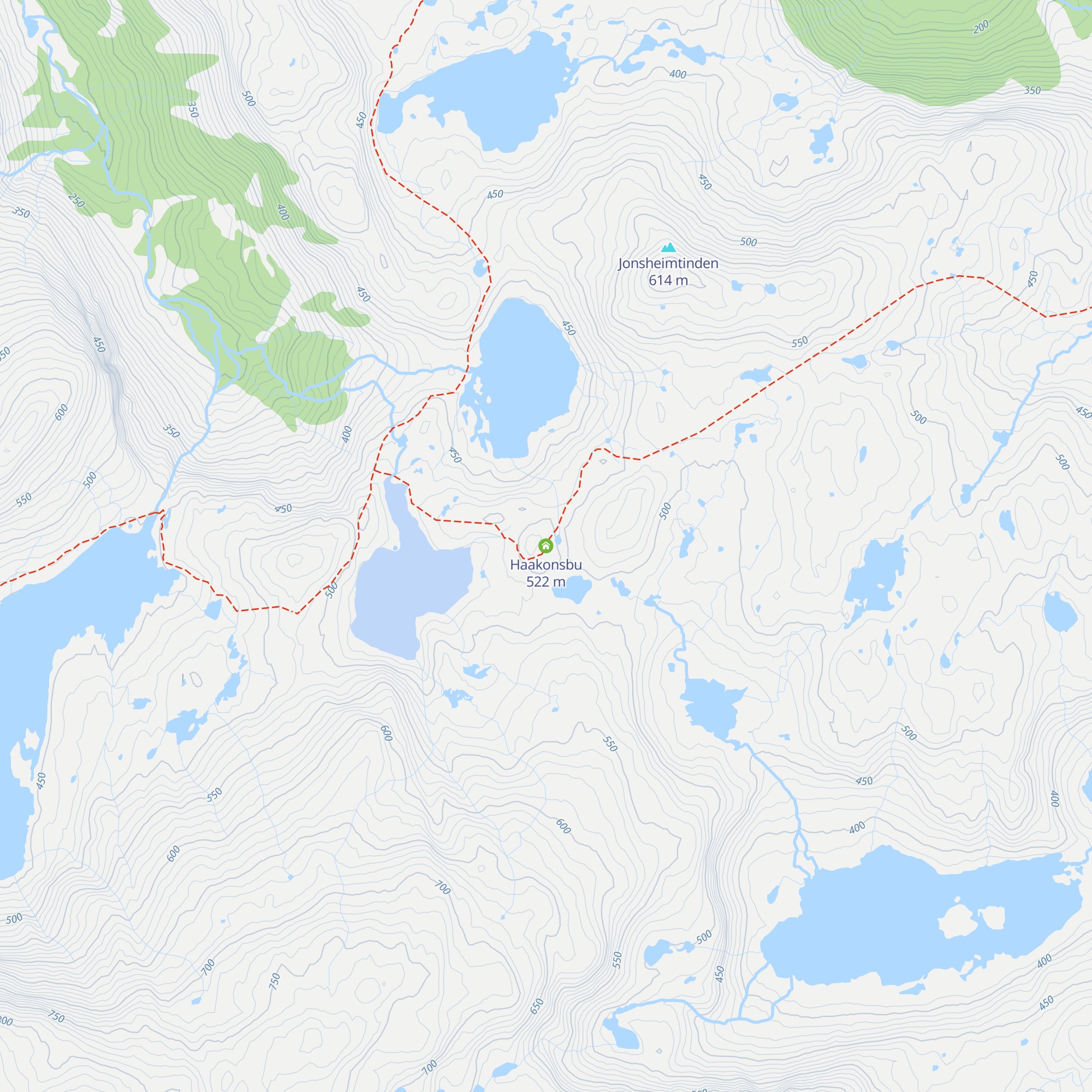 Haakonsbu map