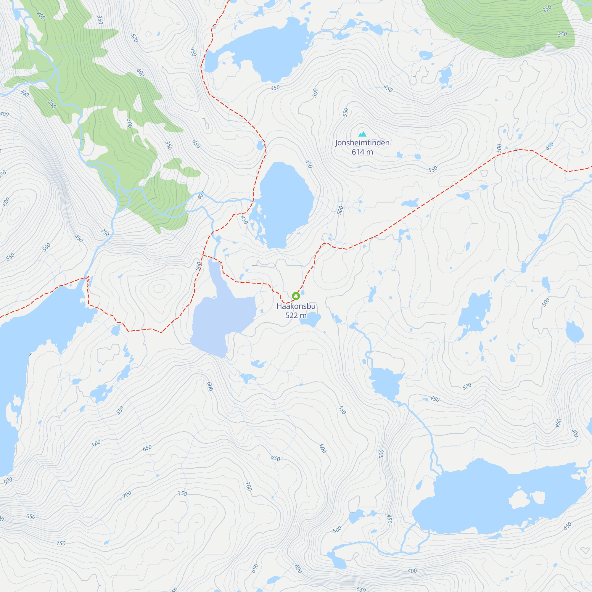 Haakonsbu map