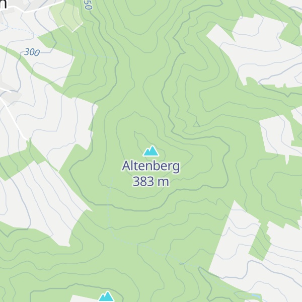 Map of Altenberg