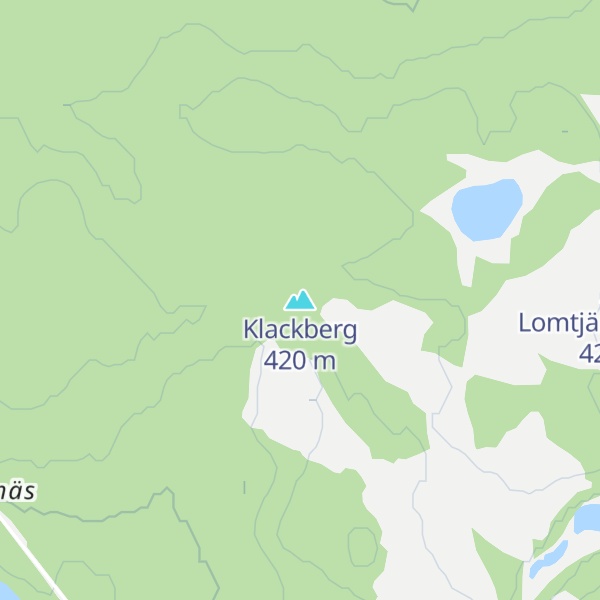 Map of Klackberg