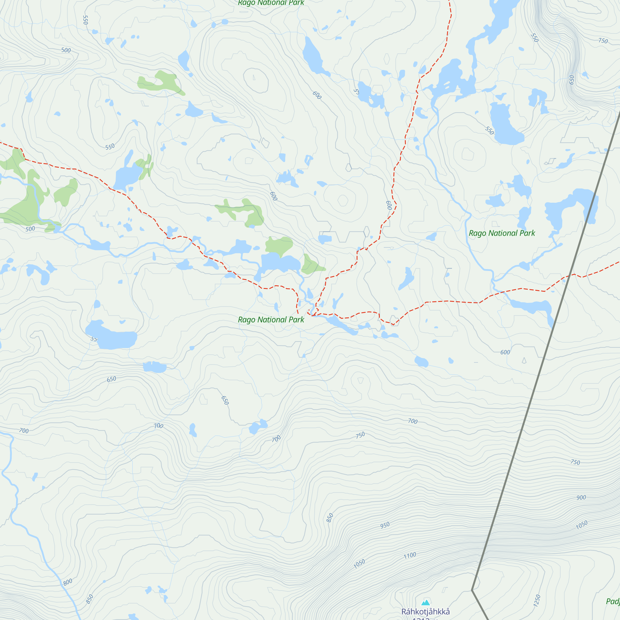 Ragohytta map
