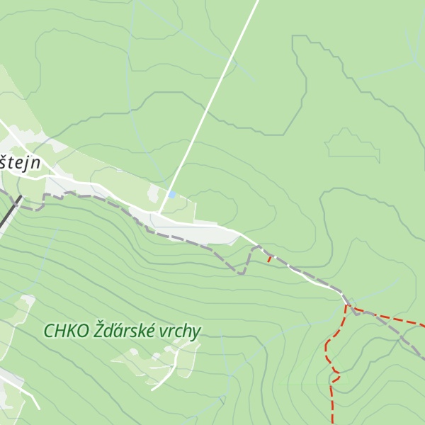 Map of Karlštejn [Svratouch]