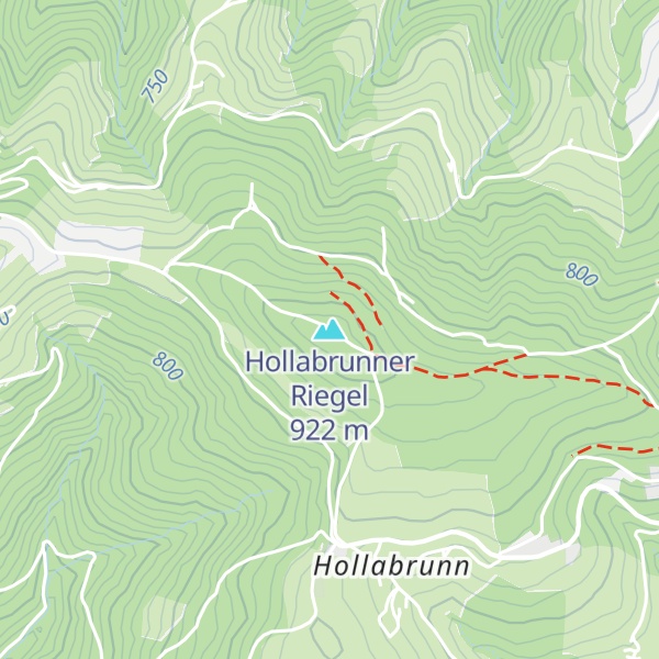 Map of Hollabrunner Riegel