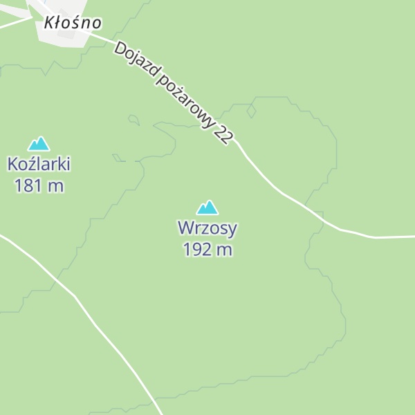 Map of Wrzosy
