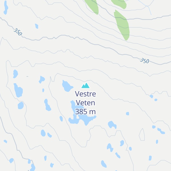 Map of Vestre Veten