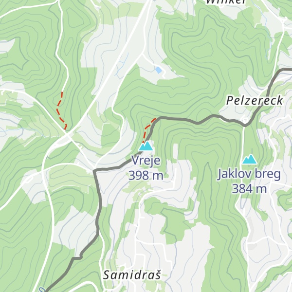 Map of Vreje