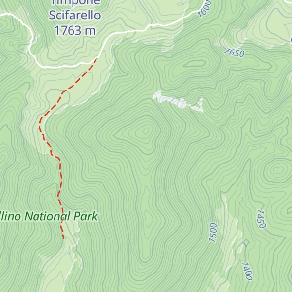 Map of Serra Della Lupara