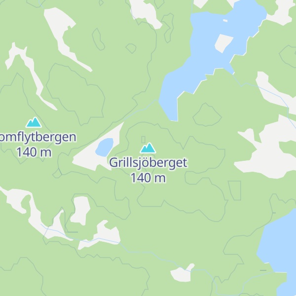 Map of Grillsjöberget