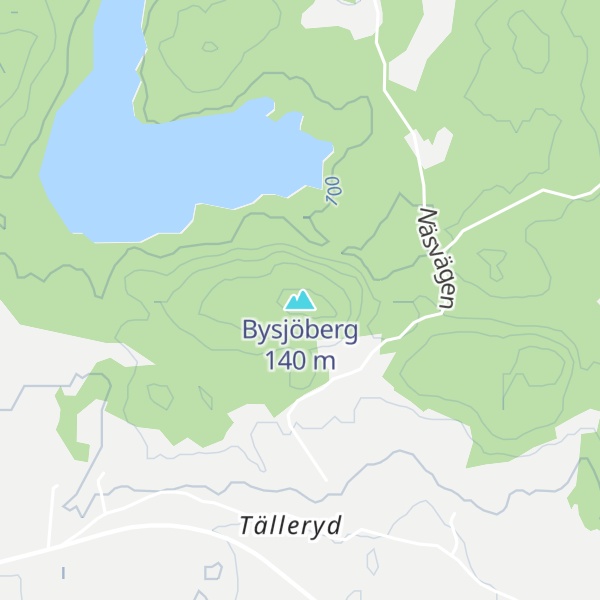 Map of Bysjöberg