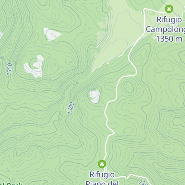 Map of Timpone Del Pino