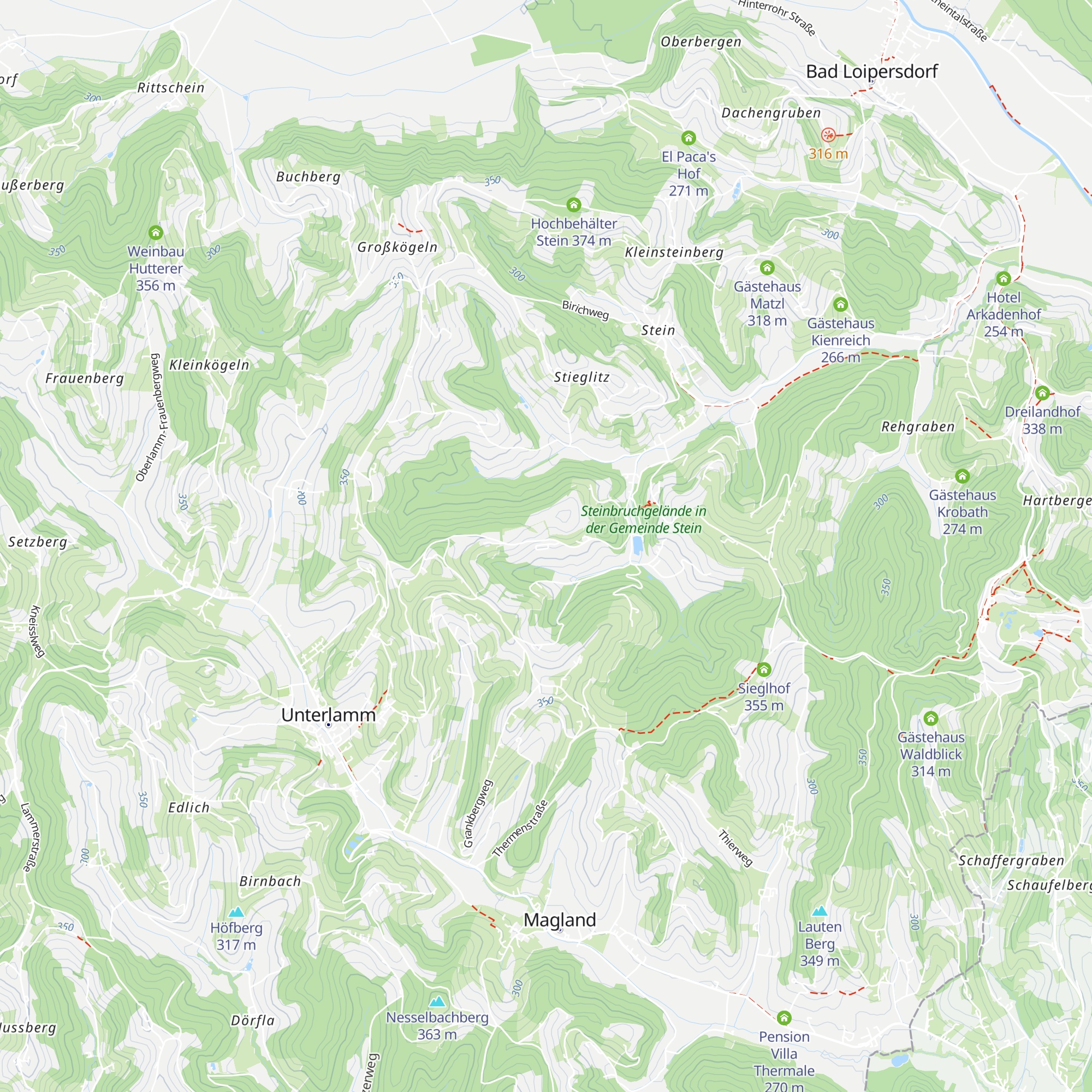 Buschenschank Sorger map
