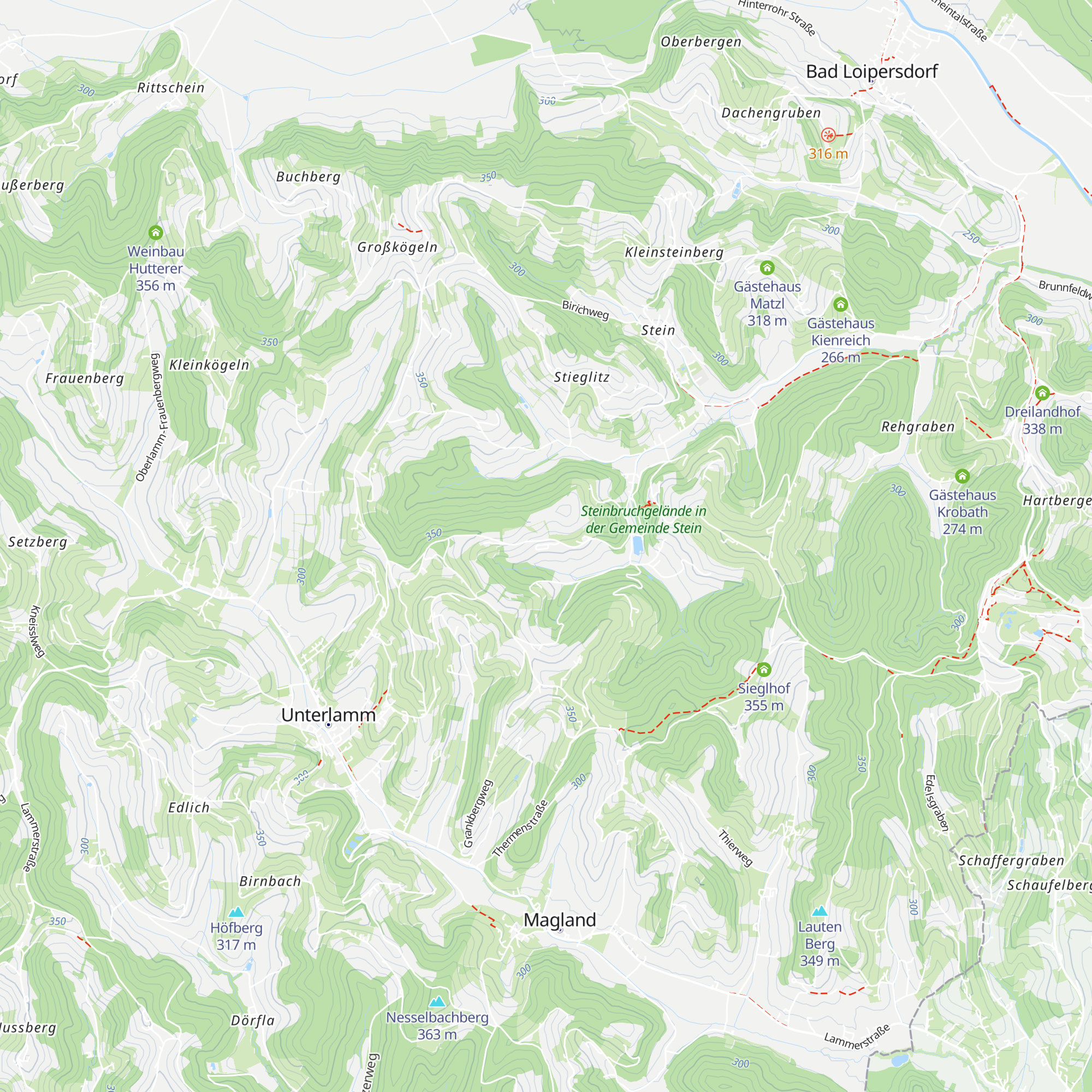 Buschenschank Sorger map