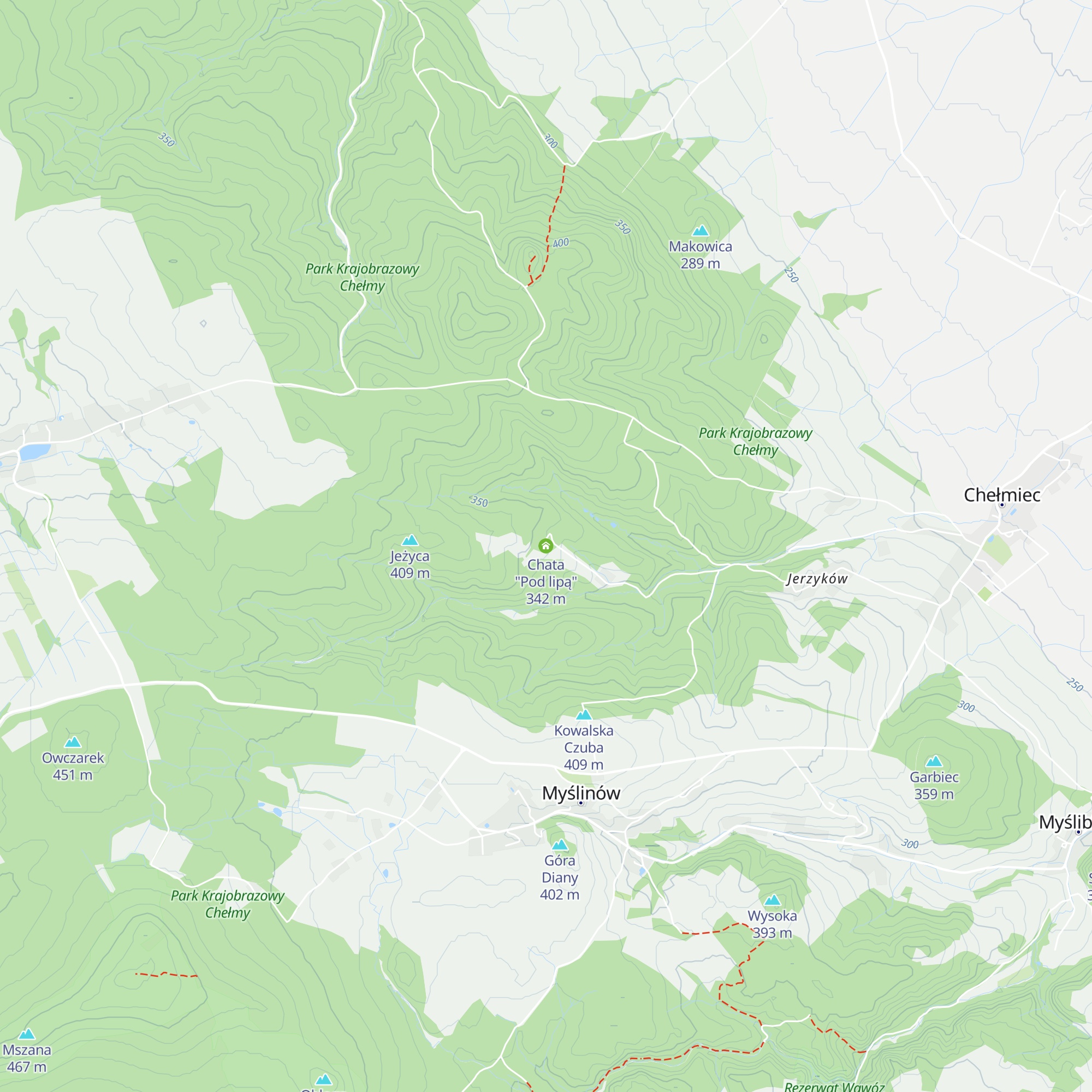 Chata "Pod lipą" map