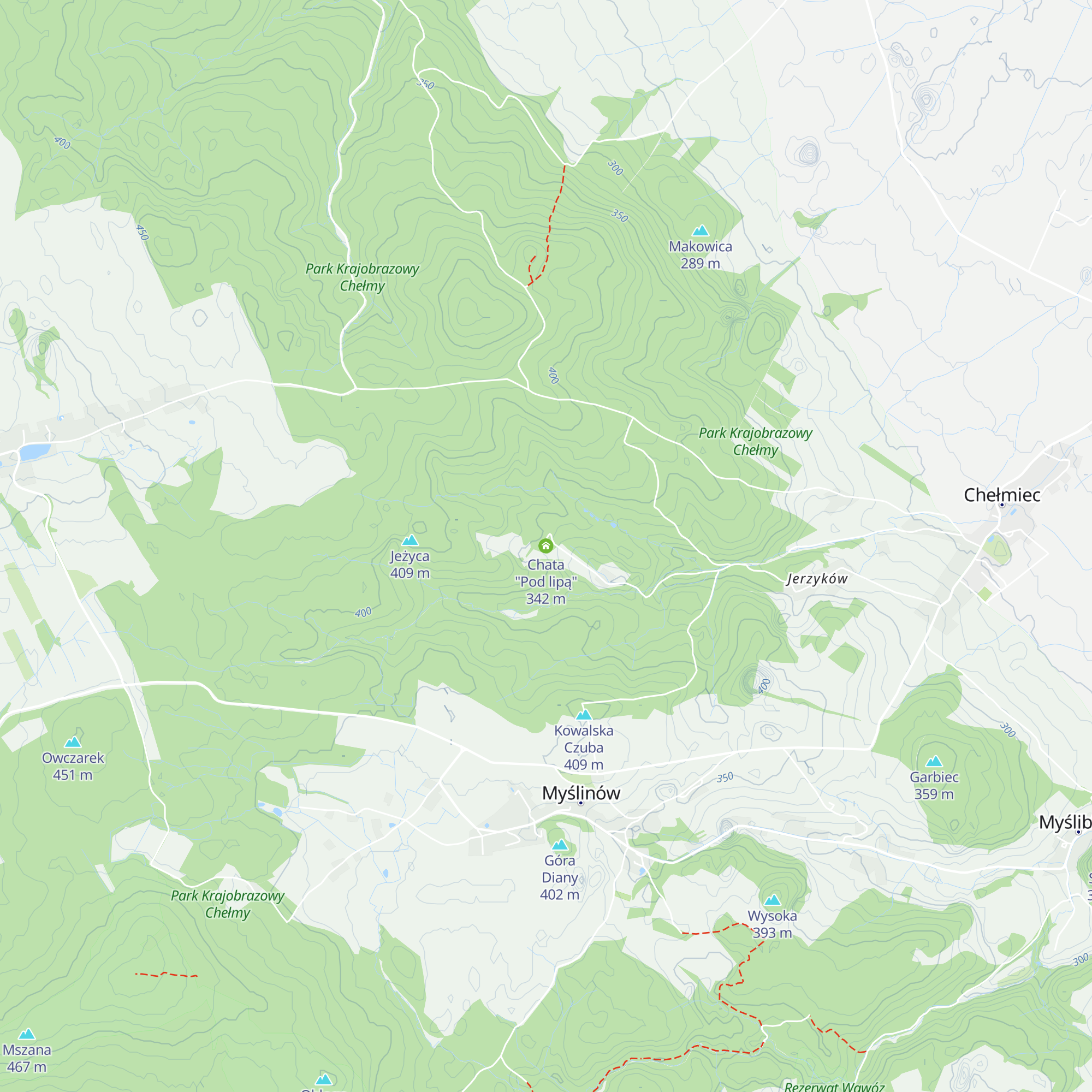 Chata "Pod lipą" map