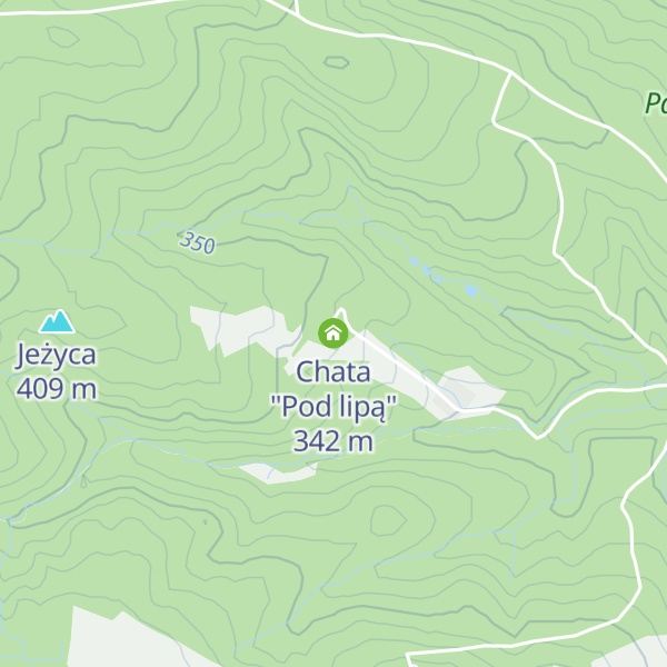 Map of Chata "Pod lipą"