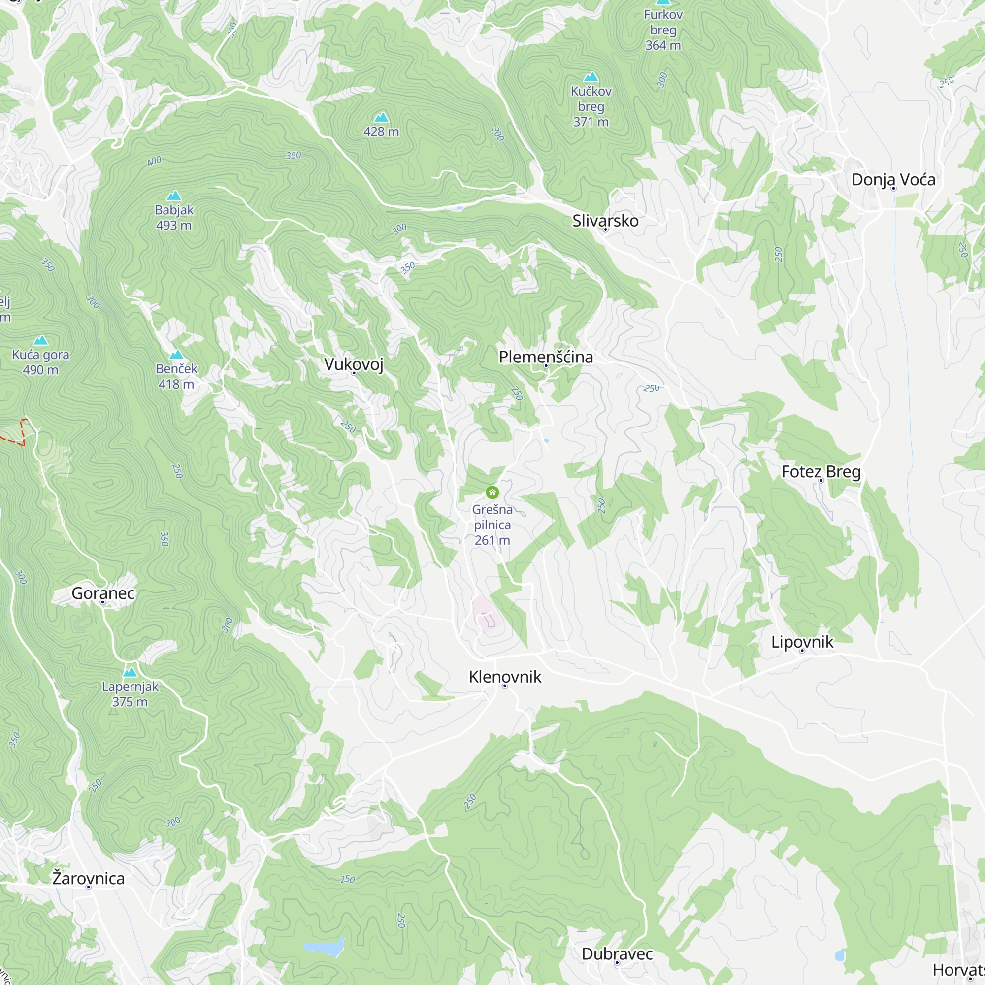 Grešna pilnica map