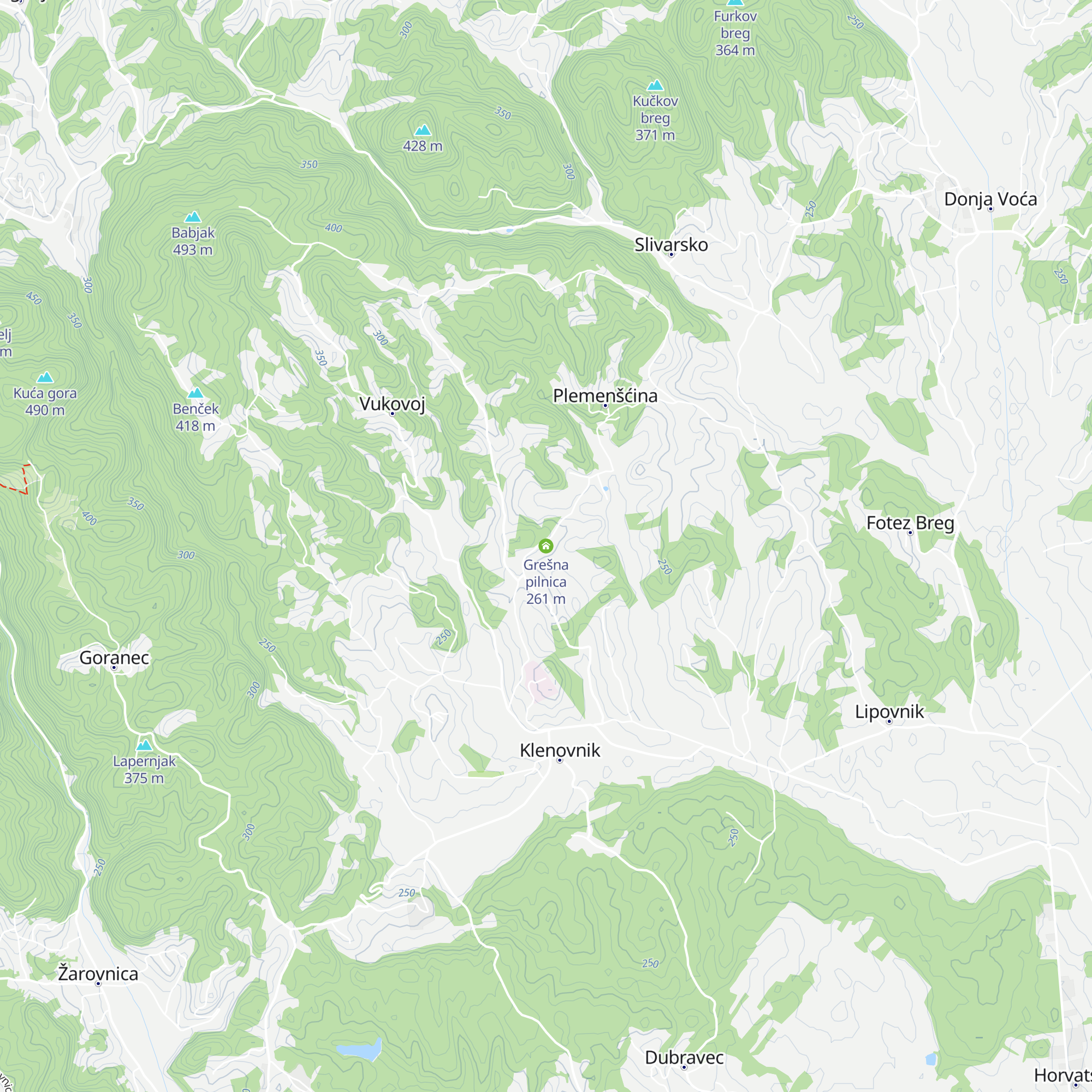 Grešna pilnica map