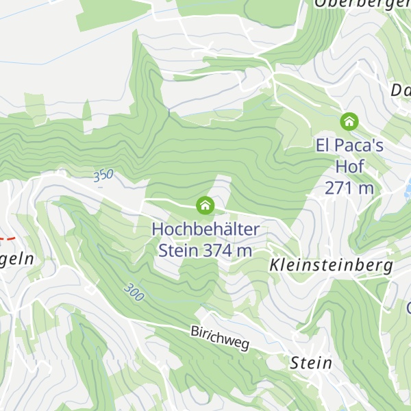 Map of Hochbehälter Stein