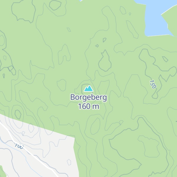 Map of Borgeberg