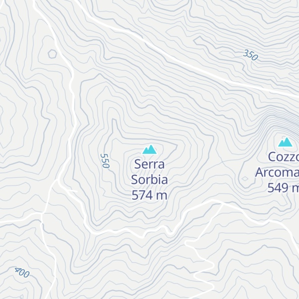 Map of Serra Sorbia