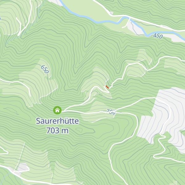 Map of Waldhansl Hütte