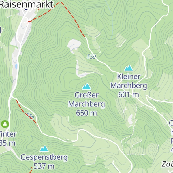Map of Großer Marchberg